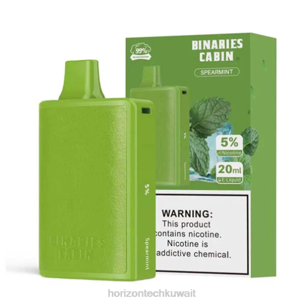 HorizonTech Binaries Cabin يمكن التخلص منها 20 مل - Horizon Tech Vape Tank 2R8L74 النعناع