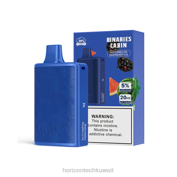 HorizonTech Binaries Cabin يمكن التخلص منها 20 مل - Horizontech Kuwait 2R8L71 جليد البطيخ والتوت