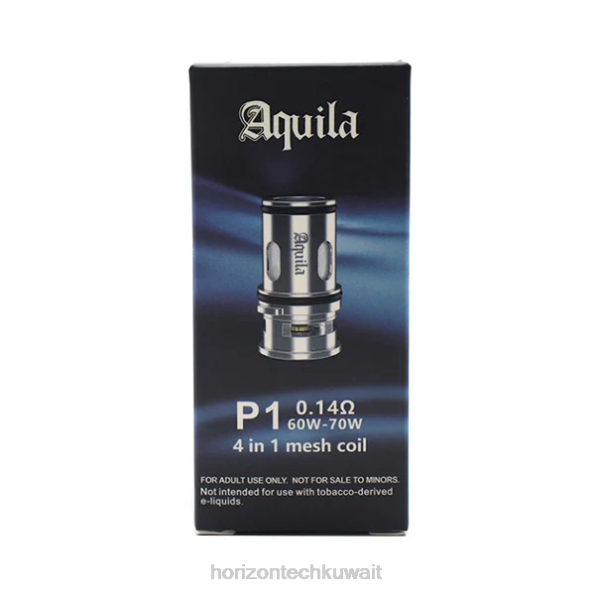 HorizonTech Aquila لفائف (3 عبوات) - Horizontech Kuwait City 2R8L182 P4 - 0.14 أوم (3 عبوات)