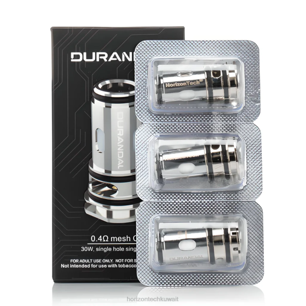 HorizonTech Durandal لفائف (3 عبوات) - Horizontech Vape Kit 2R8L15 0.4 أوم (3 عبوات)