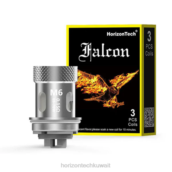 HorizonTech Falcon لفائف (3 عبوات) - Horizon Tech Vape 2R8L167 M6 0.15ohm (3 عبوات)