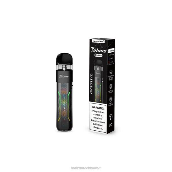 HorizonTech Talons نظام جراب - Horizon Tech Coils 2R8L20 أسود كلاسيكي