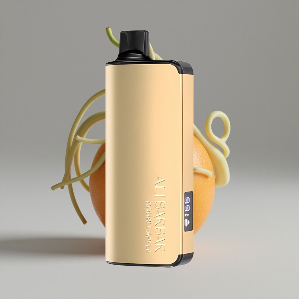 Alibarbar Ingot 9000 Puffs سيجارة إلكترونية للاستخدام مرة واحدة Black Forest - 22ml - 9000 Puffs - LED Display