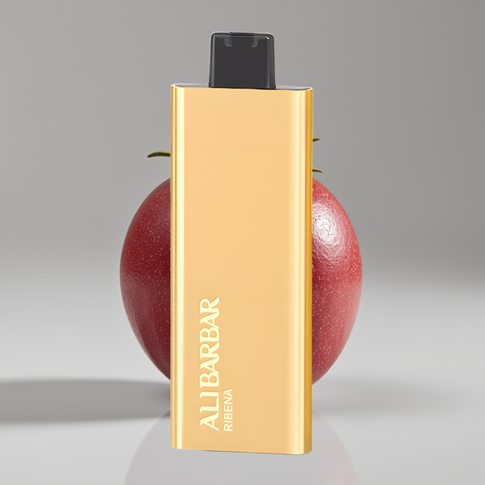 Alibarbar Pandora 7000 Puffs سيجارة إلكترونية للاستخدام مرة واحدة عصير الريبينا - 17 مل