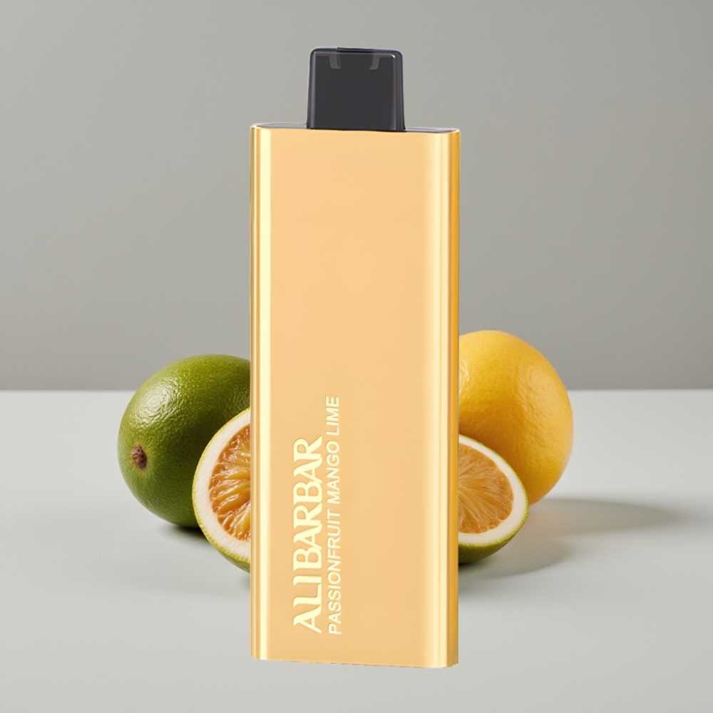 Alibarbar Pandora 7000 Puffs سيجارة إلكترونية للاستخدام مرة واحدة 17ml Passionfruit Mango Lime