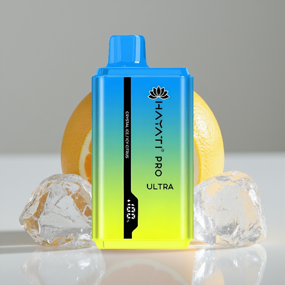 Hayati Pro Ultra 15000 Puffs سحري ثلجي حمضيات بسعة 24مل و بطارية 850mAh