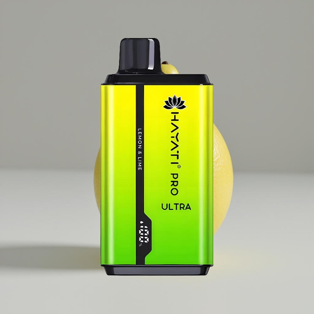 Hayati Pro Ultra 15000 Puffs - 850mAh - 2×12ml - 2% - ليمون ولايم