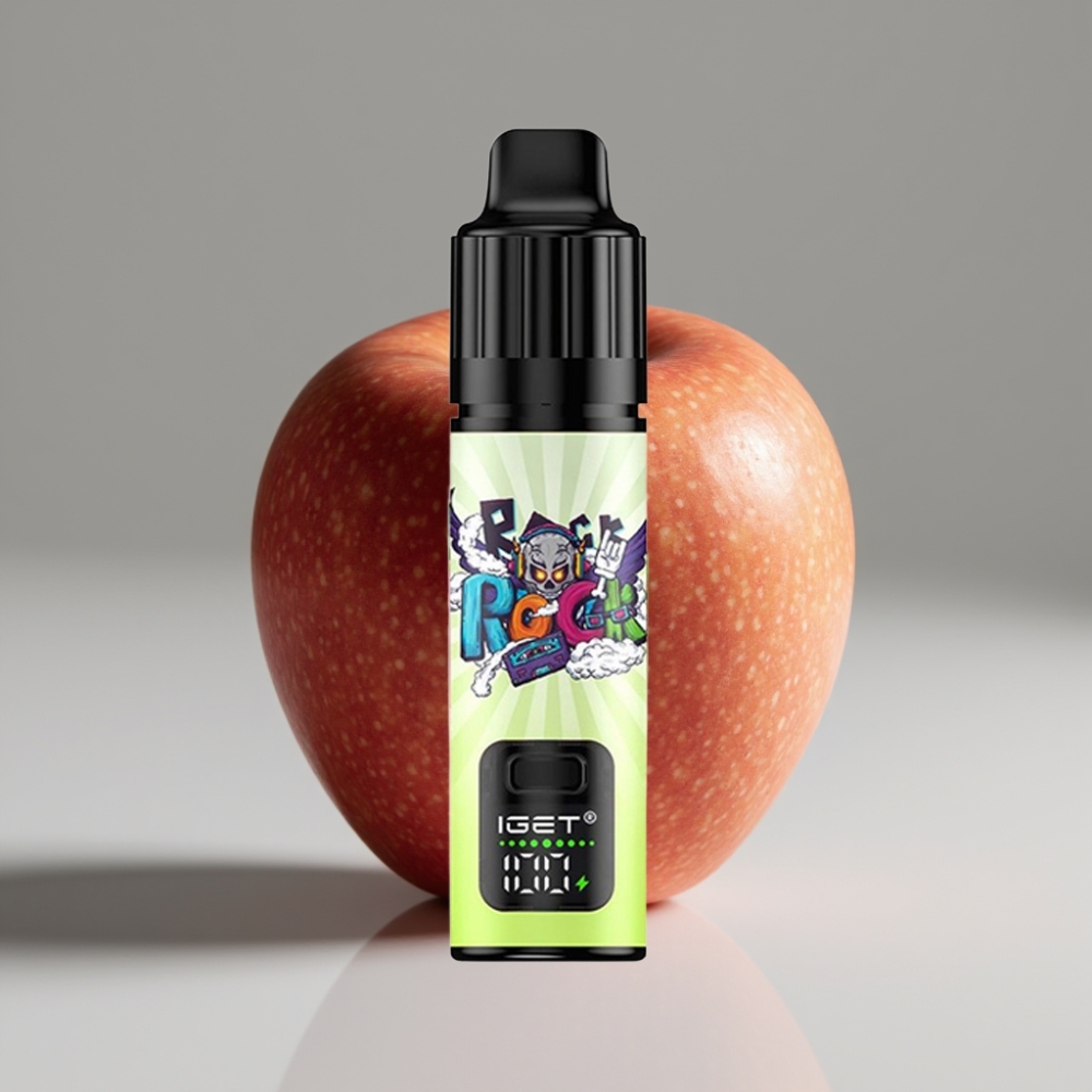 IGET BAR PLUS S3 POD 10000 Puffs سيجارة إلكترونية للاستخدام مرة واحدة تفاحتين - 5% نيكوتين - 18 مل - بطارية 950 مللي أمبير