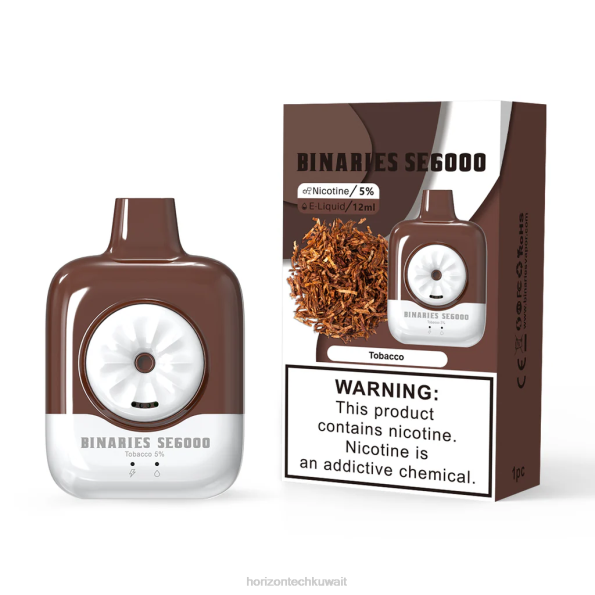 HorizonTech Binaries Cabin يمكن التخلص منها 12 مل - Horizon Tech Vape Coils 2R8L149 التبغ